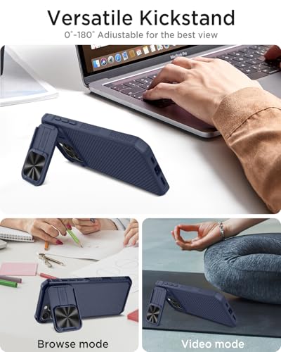 Coque iPhone 16 Pro Max Miimall avec cache caméra et support compatible Magsafe - 7