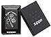 Zippo Sons of Anarchy Grim Reaper Pocket Lighter, Black Matte