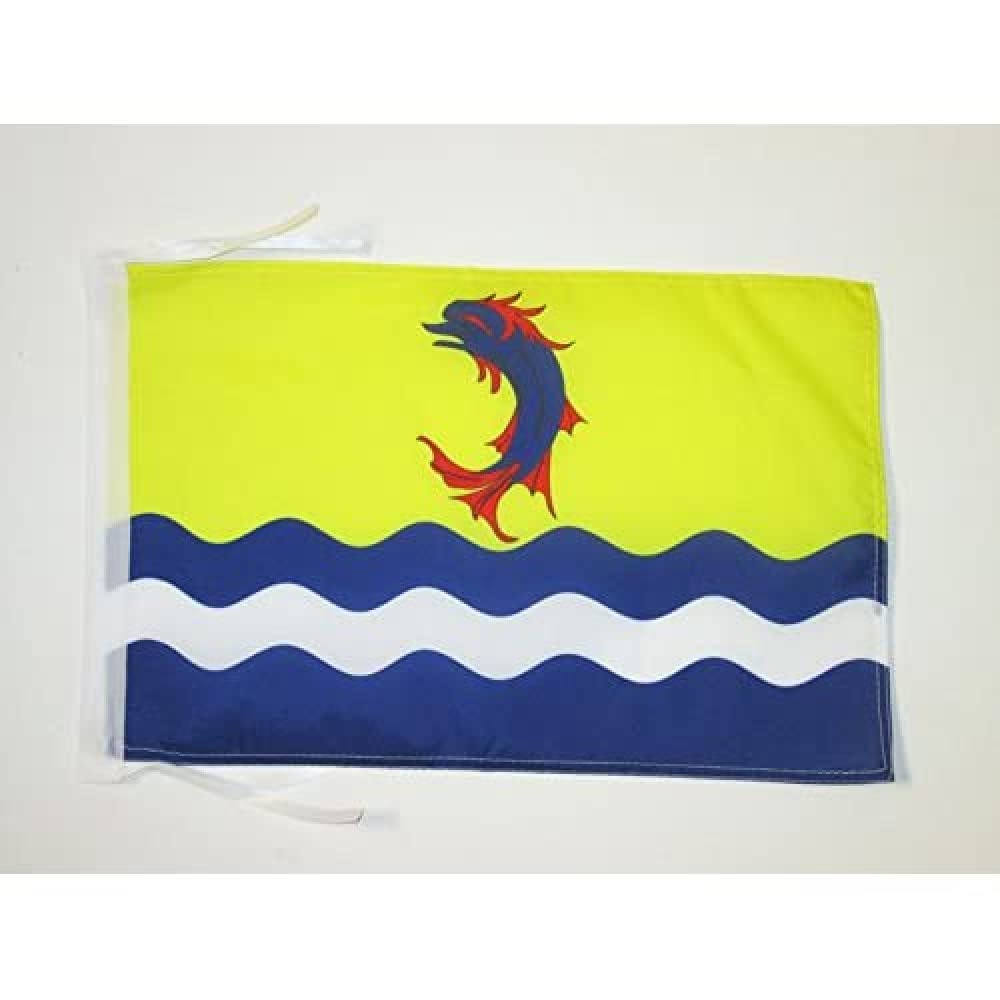 Iran Old Persia Flag 18'' x 12'' cords - Persian SMALL flags 30 x 45cm - Banner 18x12 in - AZ FLAG — view 494