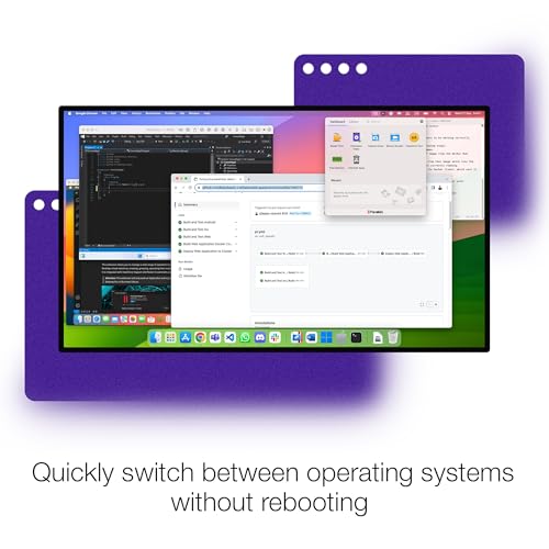 parallels desktop 26 for mac pro edition  run windows on mac virtual machine software authorized by microsoft  1 year subscription mac download