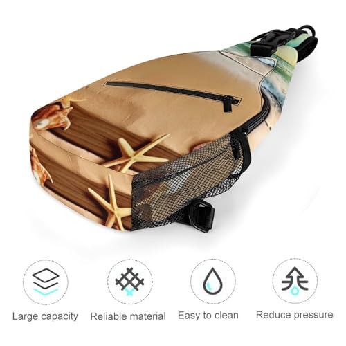 Bolso bandolera deportiva Ocean Beach para senderismo miniatura 5