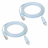 USB vers RJ45 : aucun adaptateur DB9 vers série nécessaire. Ce câble de console RJ45 permet à votre ordinateur portable/PC de configurer rapidement une console avec des routeurs/commutateurs. Avec ce câble de console USB, vous pouvez établir des connexions terminales avec différents commutateurs et routeurs. Il fonctionne parfaitement et rapidement sur les ordinateurs portables et les ordinateurs de bureau.
