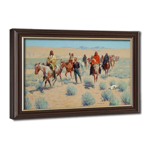 Poster WCYB Missing Frederic Remington Impression toile 40x61 cm