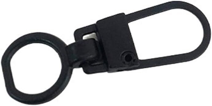 zipper pulls,zipper pull replacement, Zipper Pull Leather Zipper Pull Puller End Replacement Kit Fastener Zip Slider for Backpack Luggage DIY Zipper Repair Sewing Accessories Zipper Pull ReplacementBlack