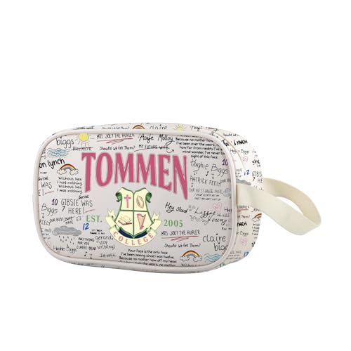 Bolsa de maquillaje transparente Tommen Cbag EU, el regalo literario ideal para amantes de libros