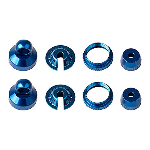 Image of Element RC Enduro Shock Parts, Blue Aluminum