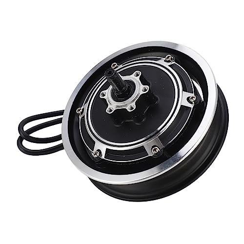 Raguso Motore del dello Scooter Elettrico 48V 500W, Motore del da 10 Pollici di Facile Manutenzione per Scooter elettrici per Biciclette elettriche Fai-da-Te