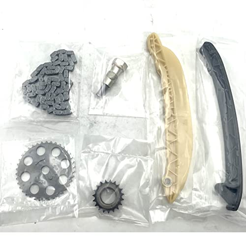 6Pcs Timing Chain Kit compatible for Ford FIESTA 1.6 2003-2007