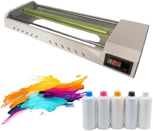 Electric Paint Shaker Vortex Mixer with Adjustable Speed and Digital Display for 6 Bottles of Ink for Artists and Laboratories