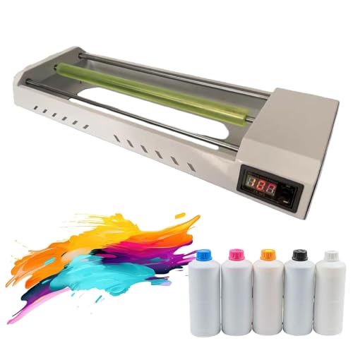 Electric Paint Shaker,Digital Display Vortex Mixer, Avoid Precipitation Rolling Machine,Adjustable Speed, Holds 6 Bottles of 1L Ink