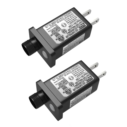 FFZZKJ 30V 6W 0.2A LED Transformer Replacement Class 2 Power Supply for Christmas String Lights Plug...