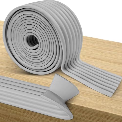 RANJIMA Multiusos Protector Espuma,500cmx80mmx8mm Protector de Bordes Autoadhesivo,Espuma Suave Extra Ancha para Muebles,protección de Bordes para bebés Niños,protección contra Golpes para Afilados