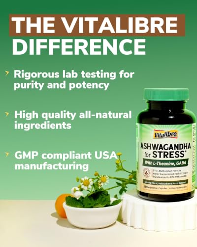 Vitalibre Ashwagandha Extract Plus Capsules