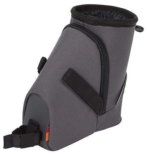 VAUDE Tool Drink Satteltasche Sitztasche mit Flaschenhalter und Werkzeugtasche (Eisen)