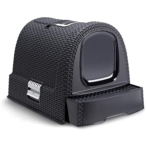 Curver Petlife Caja de Arena para Gatos con Tapa Cover
