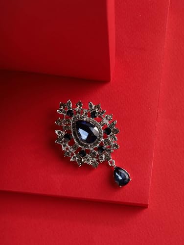 Image of MINACHI Vintage Victorian Design Queen's Cameo Antique Wedding Brooch Pin, Jewelry Gift for Women