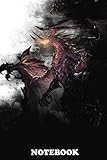  Notebook: Bahamut , Journal for Writing, College Ruled Size 6\" x 9\", 110 Pages