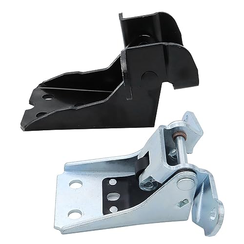 2-Pack Left Right Door Hinge Upper Lower Set for 1980-1996 Bronco F150 F250 - Steel, Standard, Unfinished by munirater - Image 2