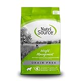 NutriSource Grain Free Dry Dog Food for Weight Management, Turkey, Whitefish Meal and Menhaden Fish Meal, 26LB
