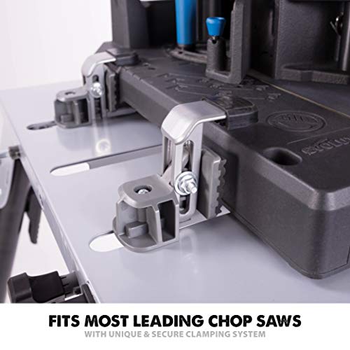 Evolution Power Tools EVOCS2 Universal Adjustable Metal Chop Saw Stand - Thumbnail 7