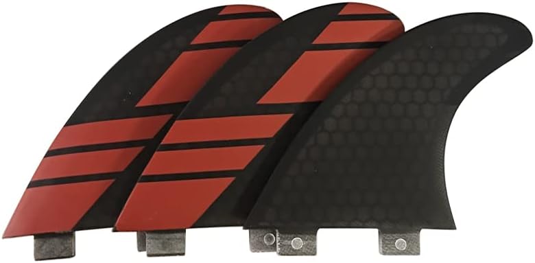 Surfboard Tri Fin Single Tab M Size Fiberglass+Honeycomb G5 Thruster Set