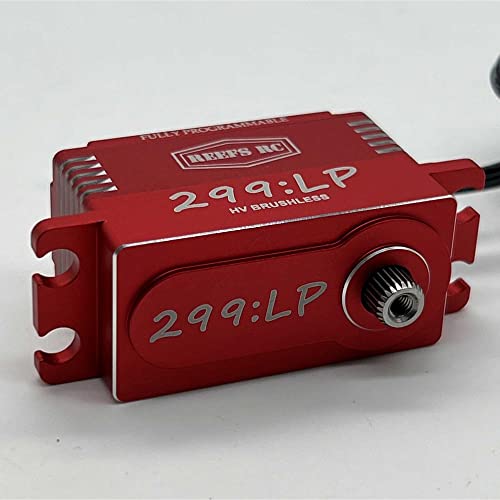 Reefs Rc 299Lp Low Profile Digital Metal Gear Waterproof Programmable Servo Red Sehreefs130 Servos #TOP8