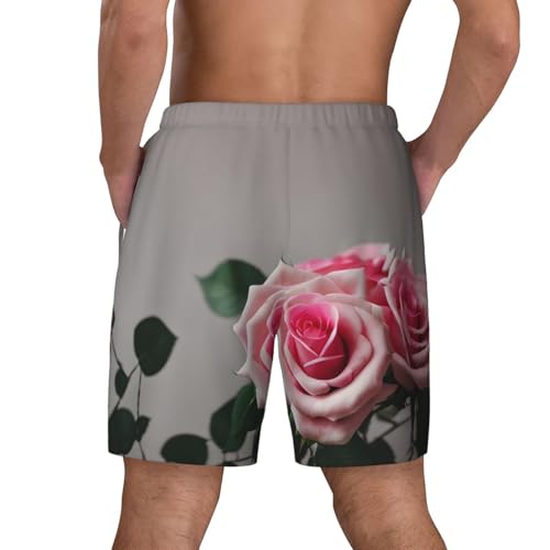 Short de bain respirant homme rose contre la chaleur