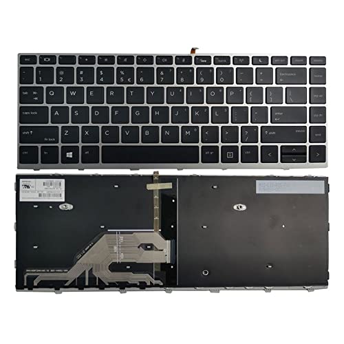 ƌ݊܂ ɓKp HP Probook 640 G4 645 G4 645 G5 430 G5 440 G5 445 G5 bvgbvL[{[hUSCAEgobNCgt (XCo[t[)