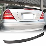 Carbon Fiber Rear Trunk Spoiler for Mercedes Benz W203 2001-2006 C240 C320 C55 C Class AMG-Bumper Trunk Lip Spoiler Rear Wing Spoiler HighKick Body Kits Factory Outlet