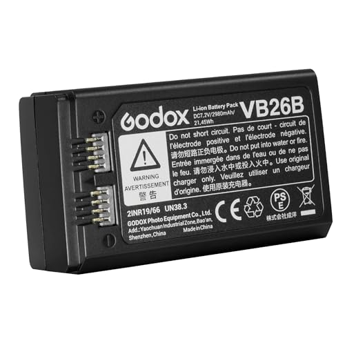 GODOX VB26B Lithium-Ion Battery for V1, V860III, AD100PRO