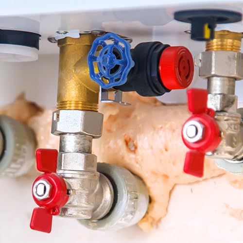 Volante de llave de paso 7x7 cm de repuesto para reparaciones de agua 8