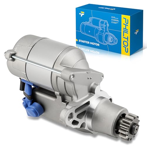 Image of PHILTOP 17715N New Starter 1.4KW Compatible with 1997 Toyota Camry 3.0L /2.2L, 1997 Avalon, 1997 Lexus ES300 Automotive Starter 2810074240, 2810003090, 17715N, 2810074230