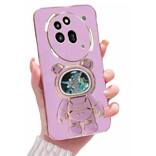 Miagon Bear �F����s�m�X�^���h�P�[�X Nothing Phone 3A Pro�p�A���� �O���b�^�[ �d�C���b�L �\�t�g TPU �ی� �X���� �ϏՌ��J�o�[ �F����s�m�z���_�[ �L�b�N�X�^���h �p�[�v��