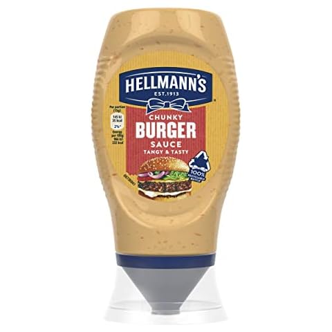 Hellmann's Chunky Burger Sauce, 258 g Cover