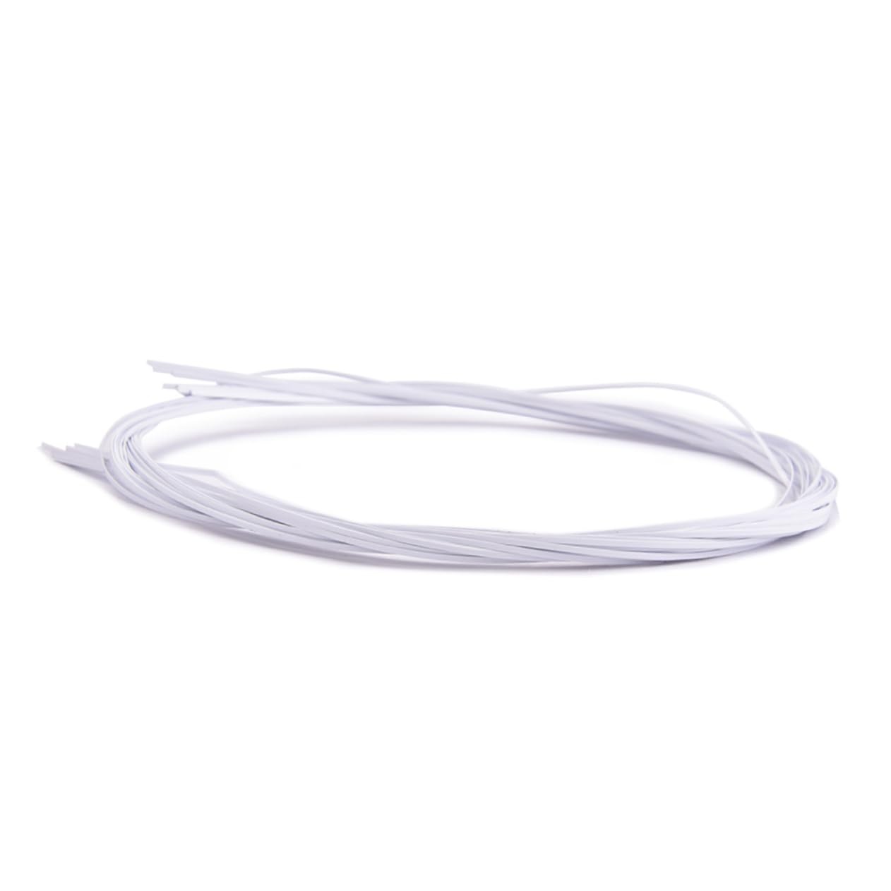 ibasenice Figured Purfling Guitar Parts White Abs Binding Strips 10pcs Notched Straight Edge