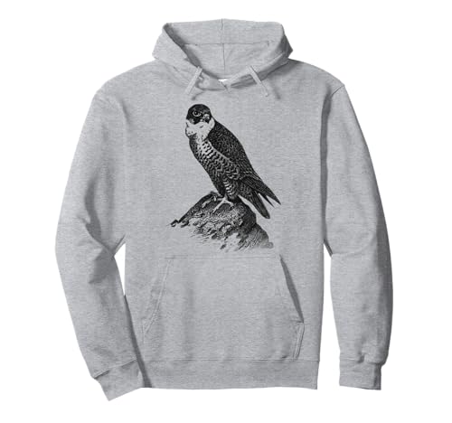 Faucon pèlerin fauconnerie oiseau de proie observateur d'oiseaux cadeau Sweat à Capuche