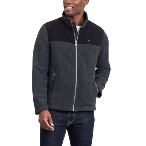 Image of Tommy Hilfiger Men's Classic Zip Front Polar Fleece Jacket