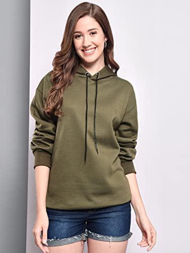 Image of FUNDAY FASHION Women's Fleece Hooded Neck Sweatshirt