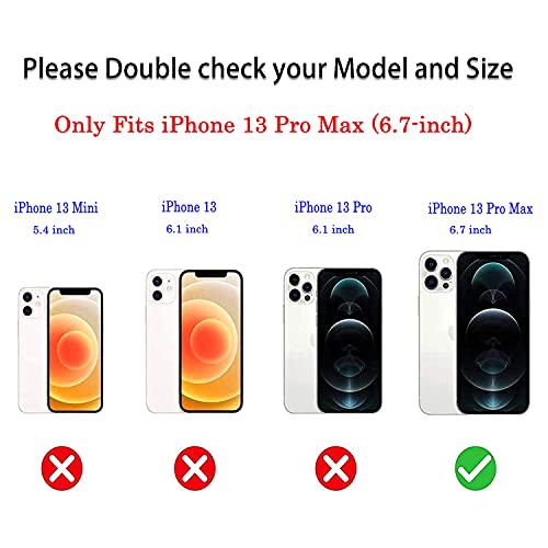 J.west Case Compatiable With Iphone 13 Pro Max 6.7 Inch,Sparkly Opal Glitter Translucent Clear Soft Tpu Slim Fit Protective Phone Cover Case For Women Girls Colorful #TOP1