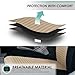 FH Group Trendy Elegance 3D Air Mesh Car Seat Covers - Universal Fit, Washable Seat Cover for SUV, Sedan, Van. Beige, Front Set