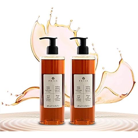 Prija Liquid Soap with Ginseng 2x 380 ml Bottle Soap Wellness Cover