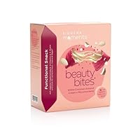 Biogena Moments Beauty Bites - Weiße Kokosmandelcreme Vegane Snacks, Gluten- und Palmölfrei, mit Vitaminen A, E, Biotin, Zink & veganer Hyaluronsäure für strahlende Haut | 135 kcal, 3er-Pack