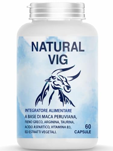 Integratore Vigore Maca Arginina, Uomo Integratore Fieno greco – Supporto