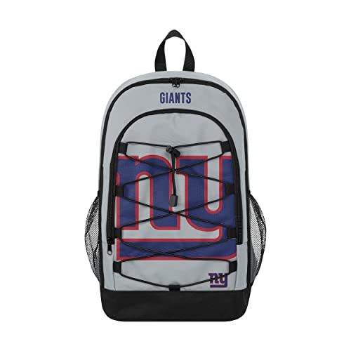 FOCO New York Giants NFL Big Logo Bungee Backpack
