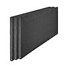 IMBALLAGGI 2000 - Pannelli Polistirolo Isolanti 20 kg/mq con Grafite, 10 Pezzi, 100x50x3 cm Ideali come Pannelli Isolanti Termici per per Rivestimento Parete, Isolante Migliorato per Cappotto Termico