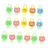 MOLUCKFU 20piezas Cerraduras Pequeñas Para Niño Niña Con Llave Juguetes Educativos Para Imaginación y Creatividad El Aula Infantil