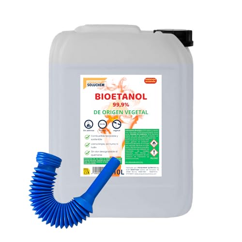 Bioetanol 99,9  Origen Vegetal   Sin Cánula