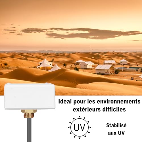 Antenne 4G LTE 5G NR extérieure omnidirectionnelle étanche pour routeur SMA - 6