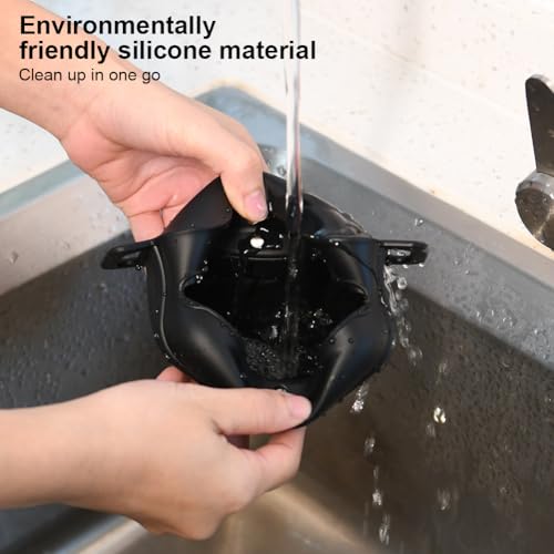 Aomig Leckerlibeutel für Hunde 3Pcs Hundeleckerli mit Trainingsklicker Gürtel Tasche Hundetraining Bauchtasche Gassitasche Futterbeutel Hunde Gassigehen Hundetraining Silikon Trainingstasche Schwarz