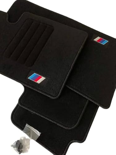Accesorionline Tapis compatibles avec la série 3 1999-2005. Dimensions et fixations originales E46